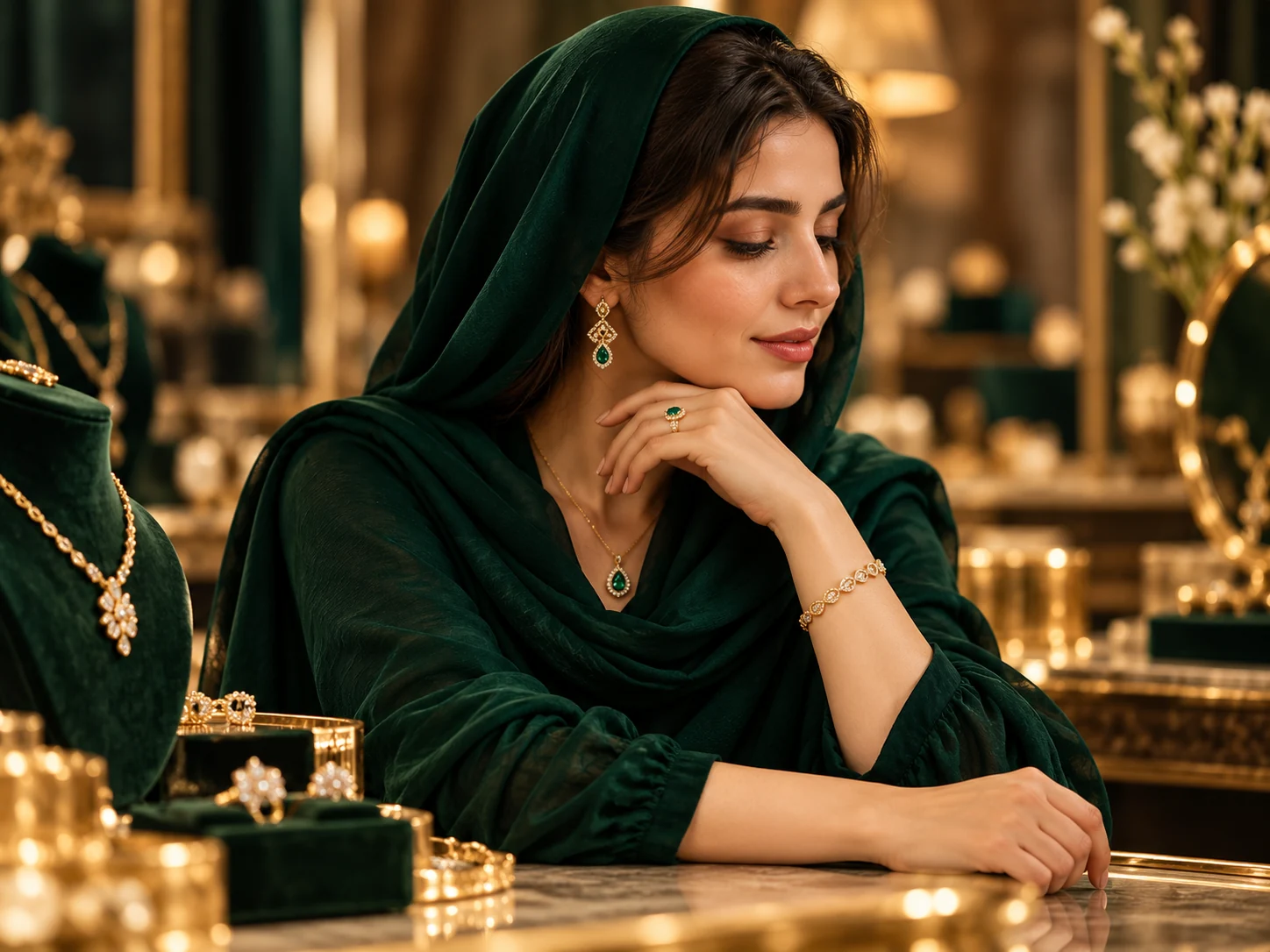 استایل و زیورآلات طلای زنانه